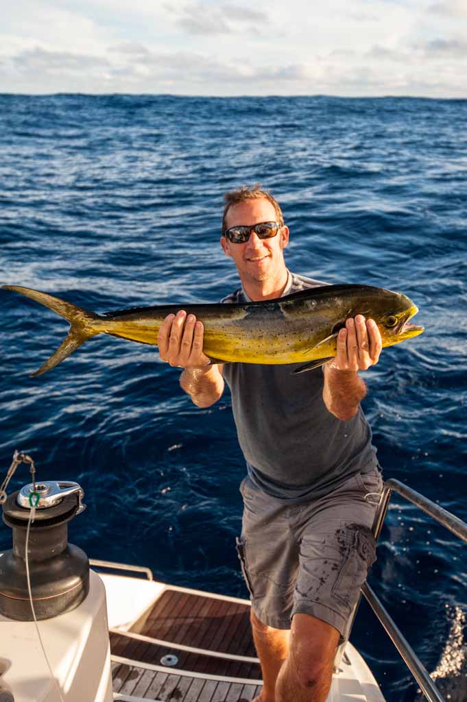 Damian's Mahi mahi for my birthday