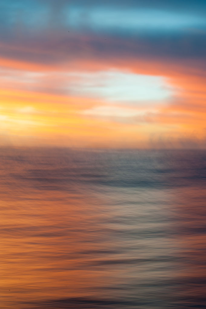 sunset on my birthday - land ho!