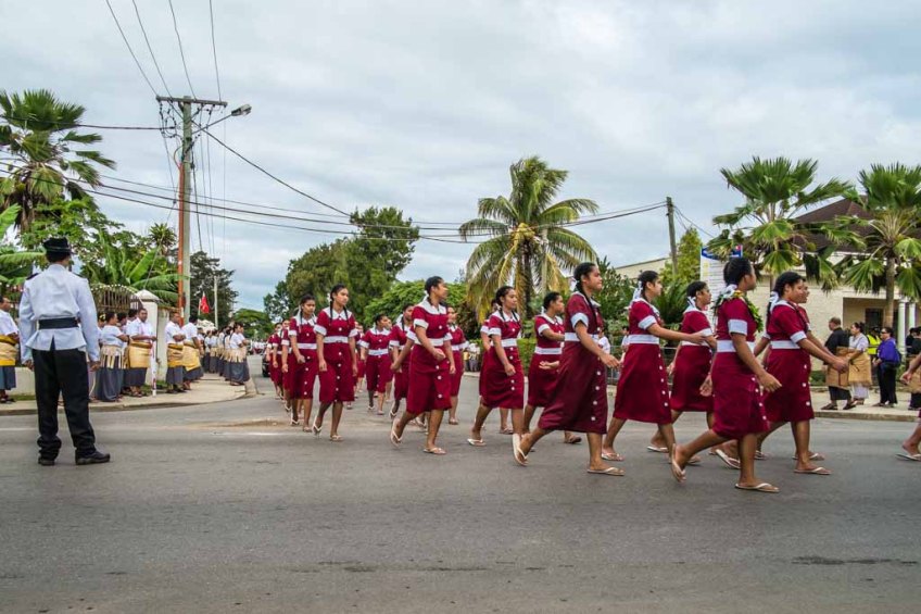 King's Birthday parade, Nuku'alofa